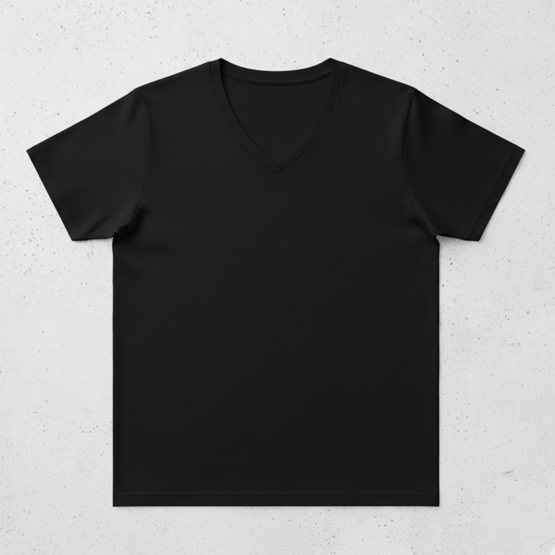 Playera Cuello V Caballero