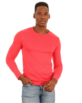 manga larga slim fit Coral