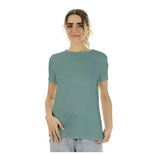 Basica Manga Corta Mujer