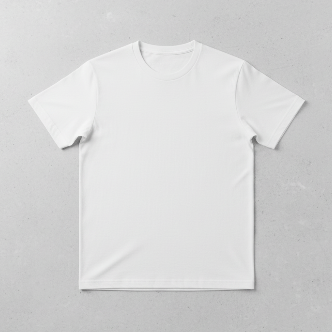 Playera Algodon Caballero Cuello Redondo