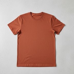 Playera Algodon Caballero Cuello Redondo