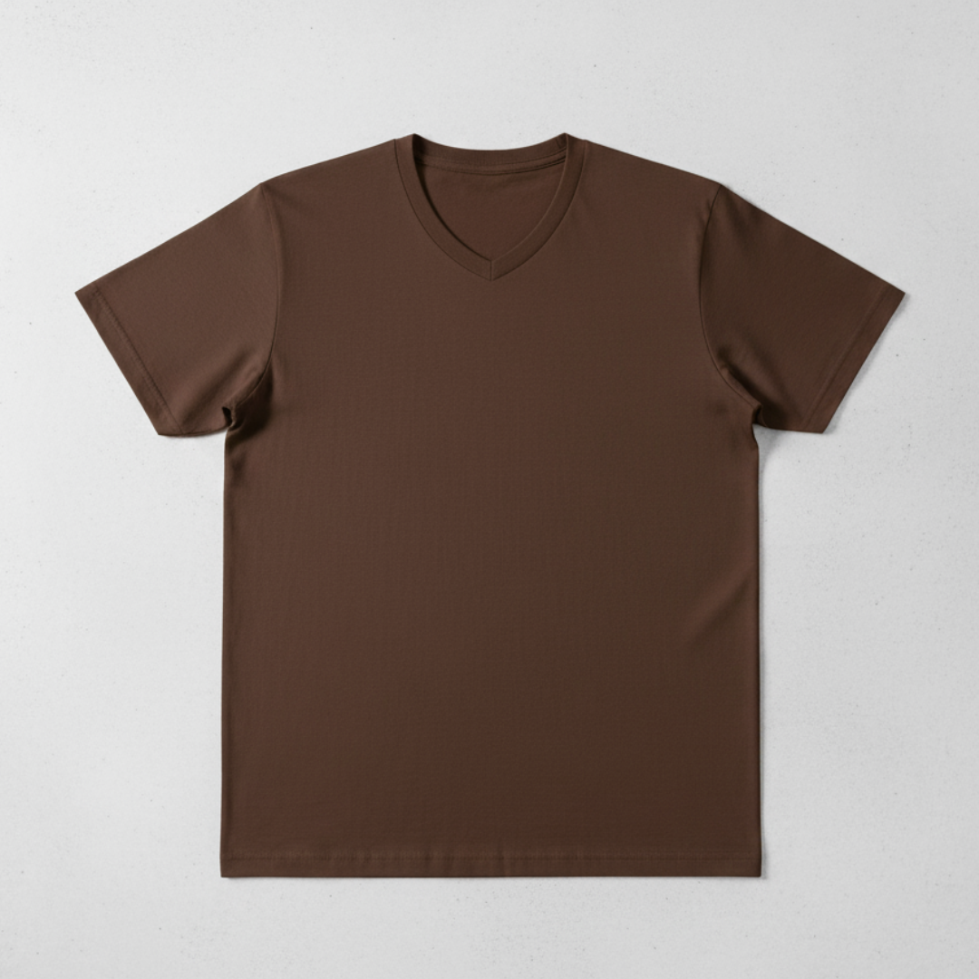 Playera Cuello V Caballero