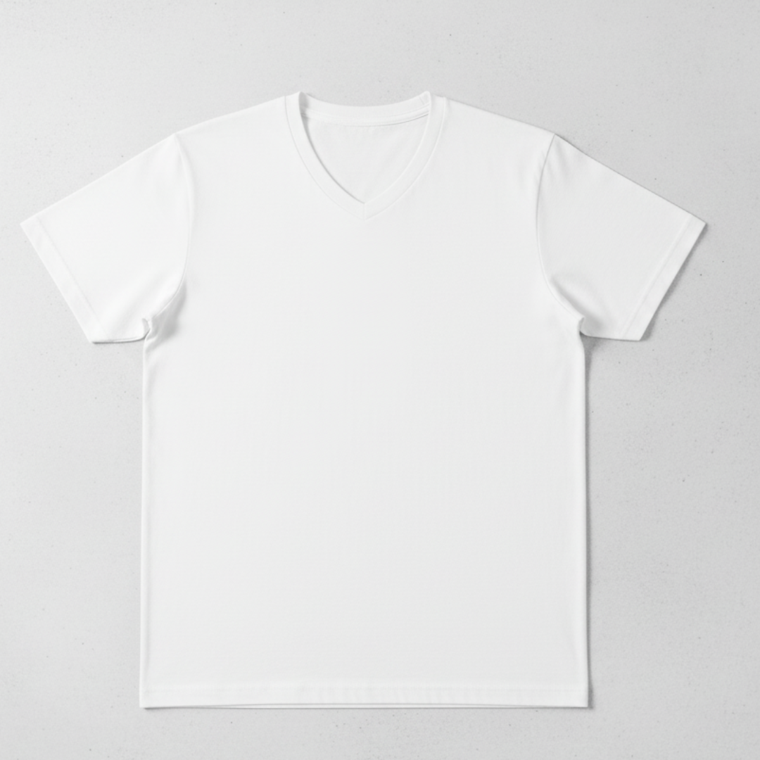 Playera Cuello V Caballero