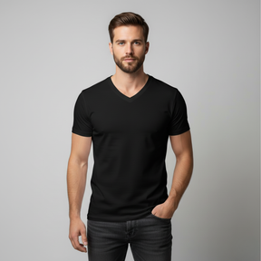 Playera Cuello V Caballero